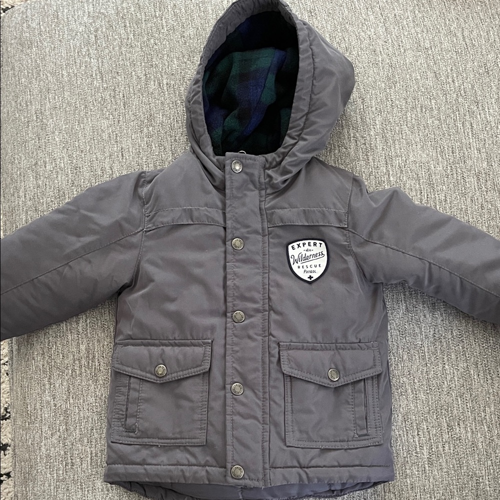 Carter’s Gray Hooded Coat